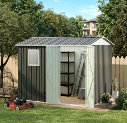 9x6 metal garden shed - ft,