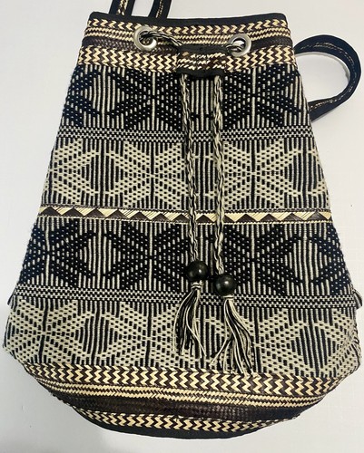 Black tan tula backpack - black,
