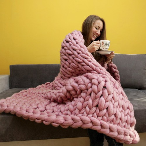 Luxury large soft wool chunky - large,