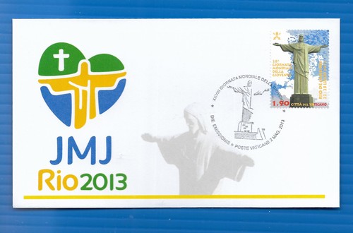 Vatican 2013 fdc rio - vatican,