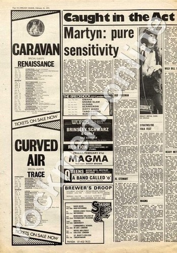 Caravan renaissance curved air - renaissance,
