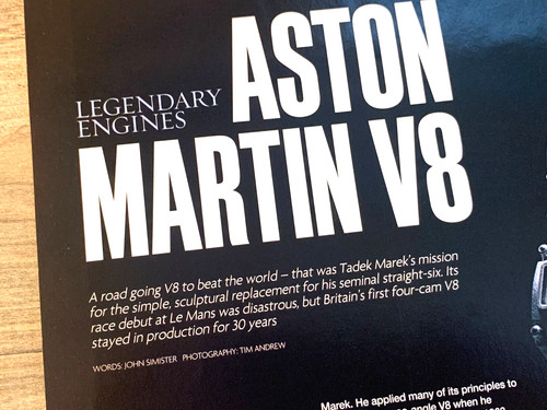 Aston martin legendary - martin, v8