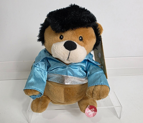 Blue musical animated elvis - musical-,