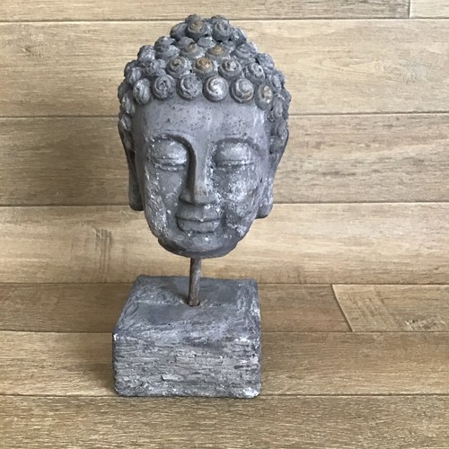 Buddha stone head statue bust - stone,