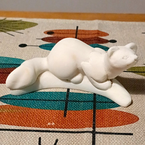 Russian alabaster mid century - russian!,