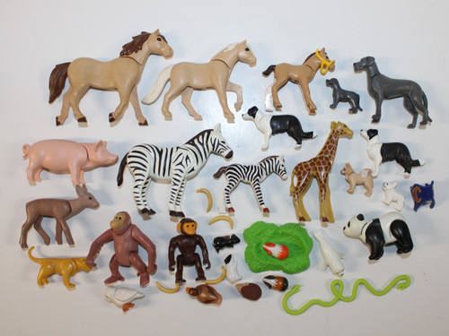 Playmobil animals lot zoo - animals,