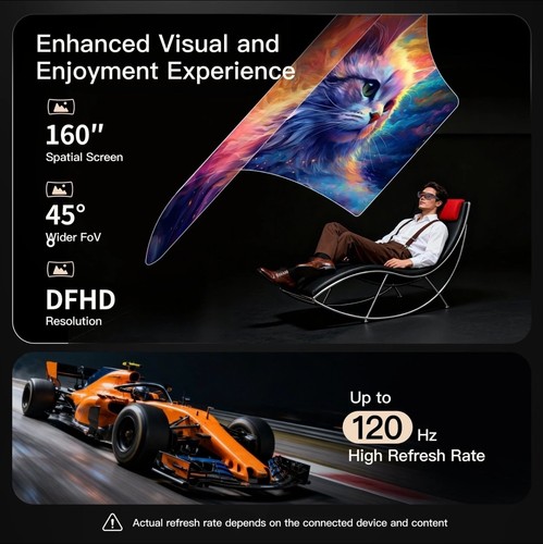 Aira glasses with 160 - xr/ar,
