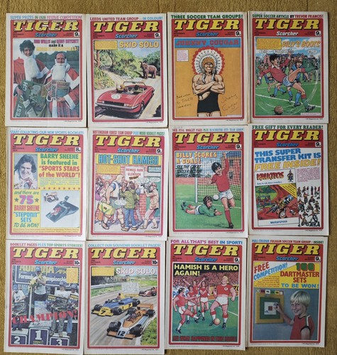Tiger comics bundle job lot - , x