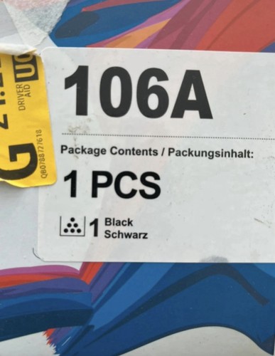 106a toner ink cartridge - 106a,