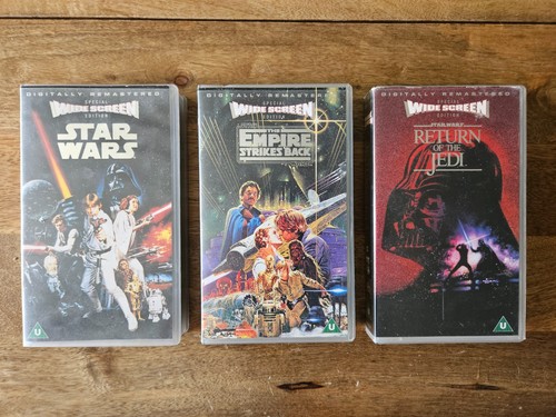 Star wars original trilogy vhs - wars,