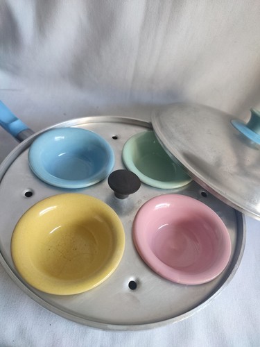 Vintage 1950s aluminum - vintage, egg