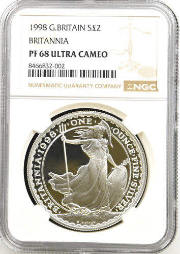 Silver proof coin - silver,