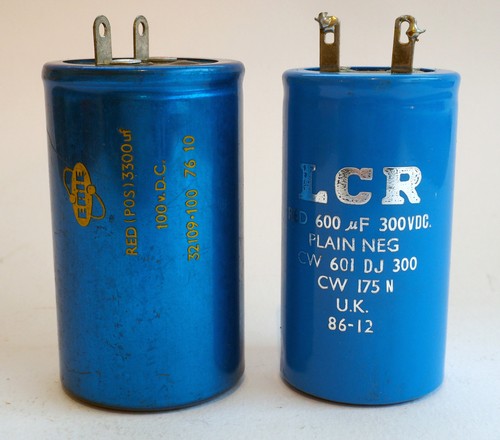 Vintage capasitors lcr - vintage,
