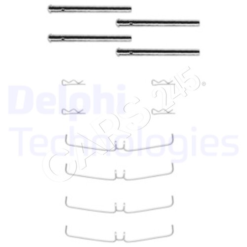 Disc brake pads accessory - pads, kit