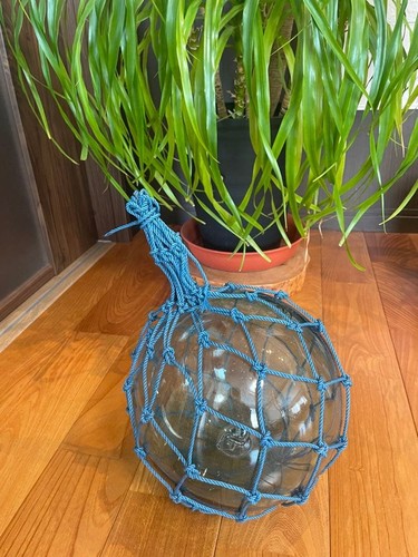 Japanese glass fishing float - japanese,