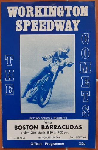 Workington boston speedway - workington, v