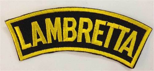 Lambretta banner patch mbp - banner, (mbp