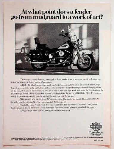 Harley davidson 1991 heritage - 1991,