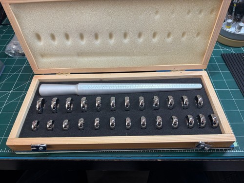 Ring sizing mandrel - &, of