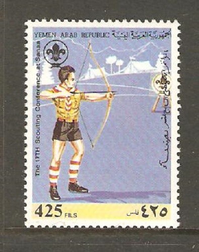 Yemen 1988 sports boy scouts - yemen,