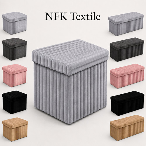 Ribbed storage box large - ribbed,