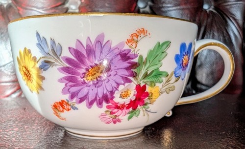 Meissen hand painted coffee - hand,