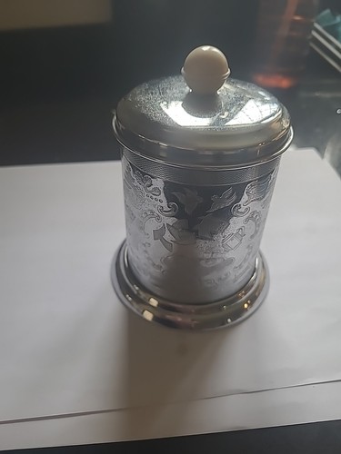 Vintage silver coloured tea - vintage,