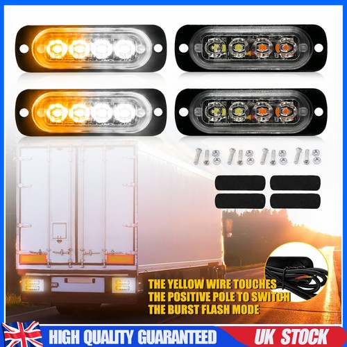 Led amber white - amber,