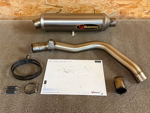 Akrapovic exhaust oval