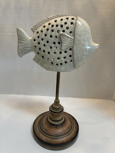 Ceramic angel fish - ceramic,