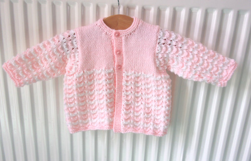 Beautiful hand knitted matinee - beautiful,