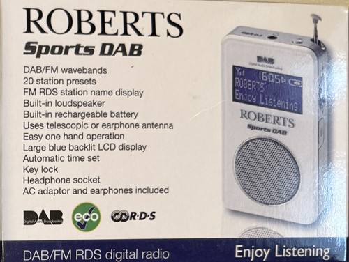 Roberts sports dab2 - /, fm