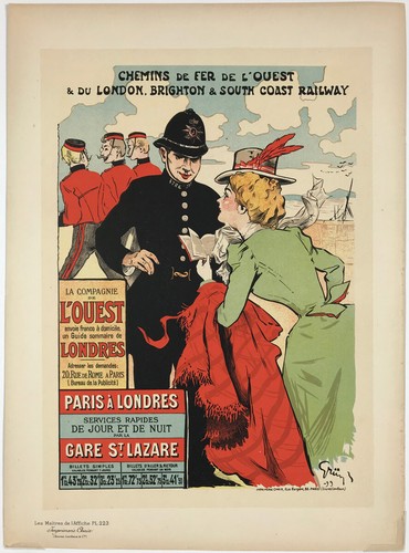 Paris londres poster - paris,