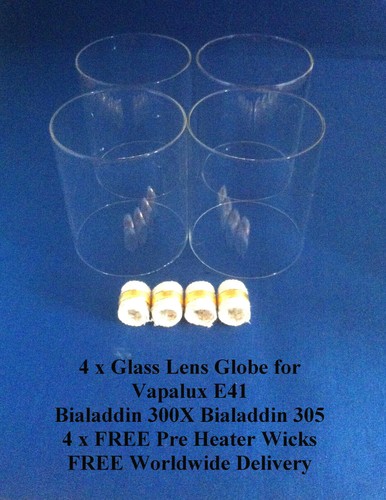 Glass lens globe vapalux - glass,