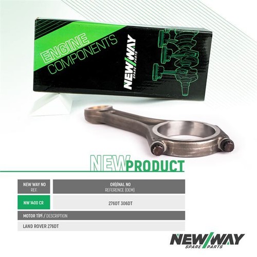 Forged connecting con rods - forged,