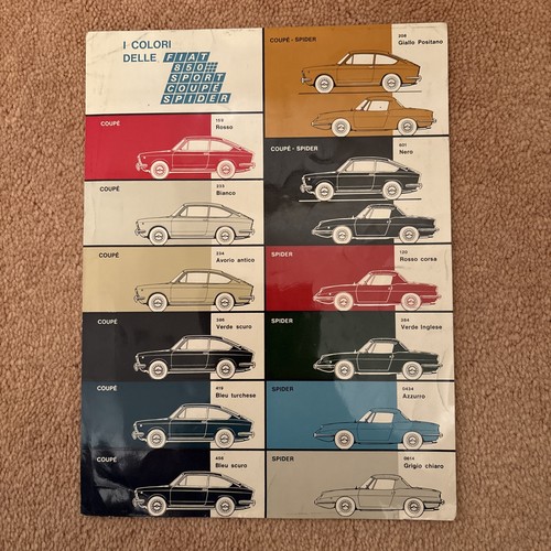 Fiat 850 coupe spider - fiat,