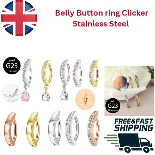 Belly bar surgical steel - bar,