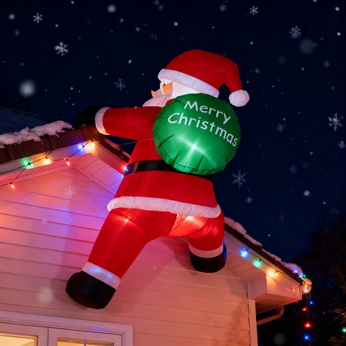 Hanging christmas inflatable - hanging,