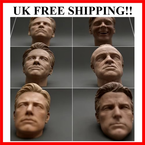 Scale resin diecast head - 1/6,