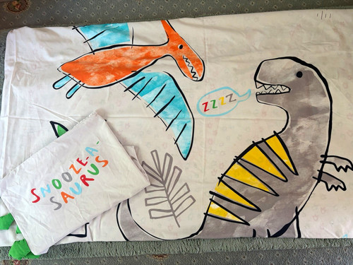 Single dinosaur cotton - dinosaur,