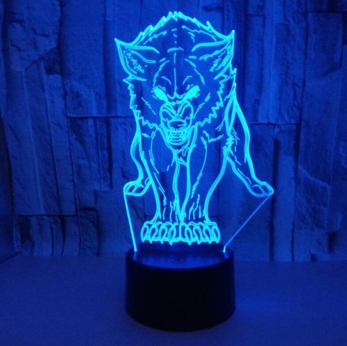 New wolf light - 3d,
