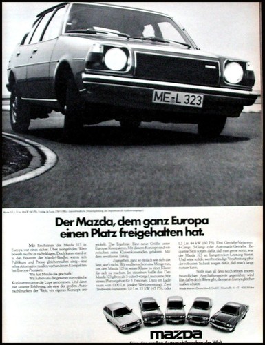 1977 mazda 323 door - 1977, 4