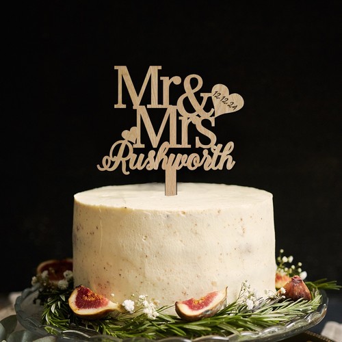 Personalised mrs cake - personalised,