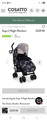Cosatto supa buggy as n - supa,