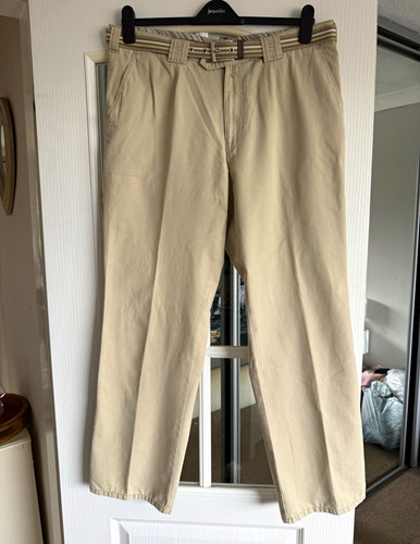 Meyer men beige trousers - meyer,