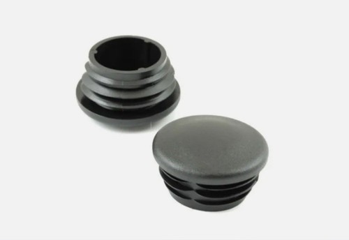 3mm black end cap insert - black,