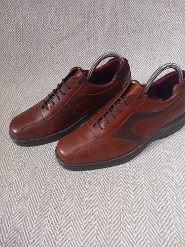 Clarks brown leather mens