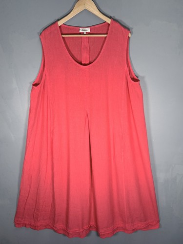 Sahara coral linen - sahara, maxi