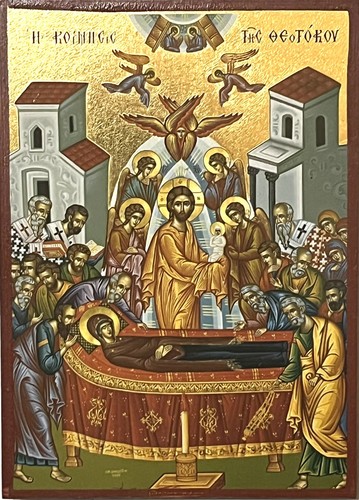 Icon the dormition - icon,