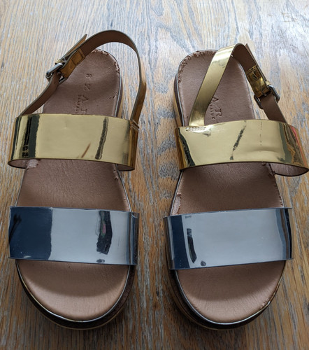 Strappy flatform sandals from
